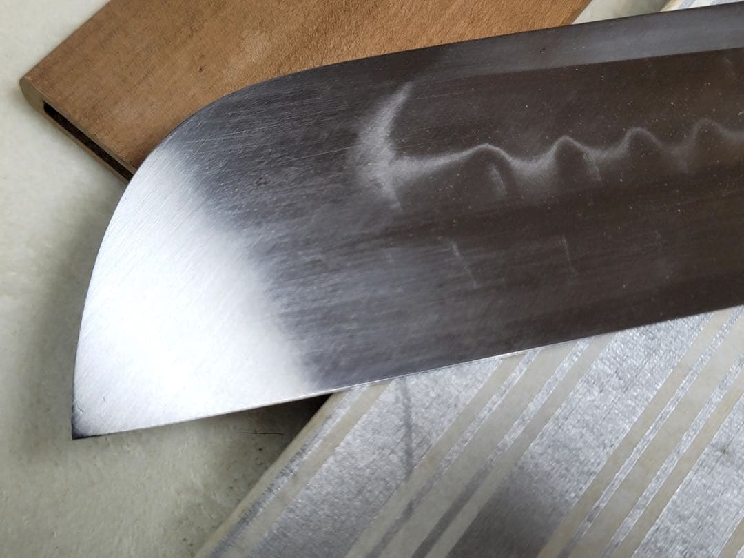 紀親　水本焼き　白鋼　薄刃　240