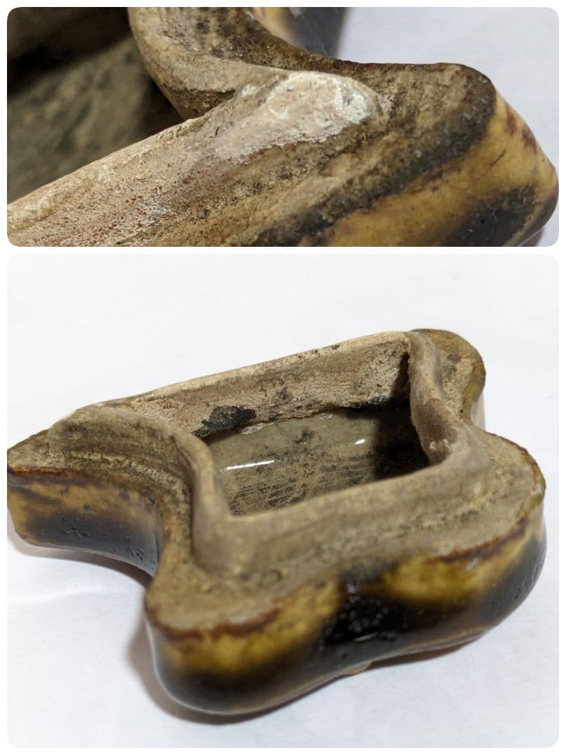 ♦野々村仁清？ 瀬戸釉 三足 香合 江戸時代 コレクション 骨董品 アンティーク