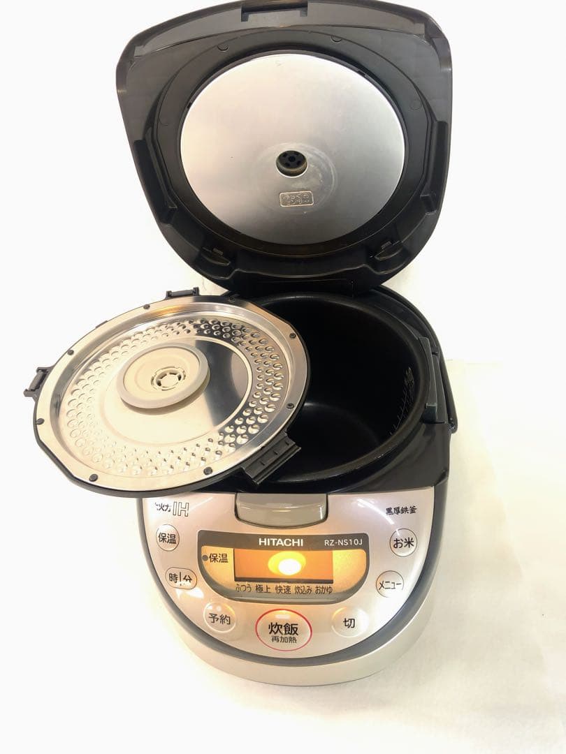 HITACHI IH炊飯ジャー　RZ-NS10J シルバー　5.5合炊き