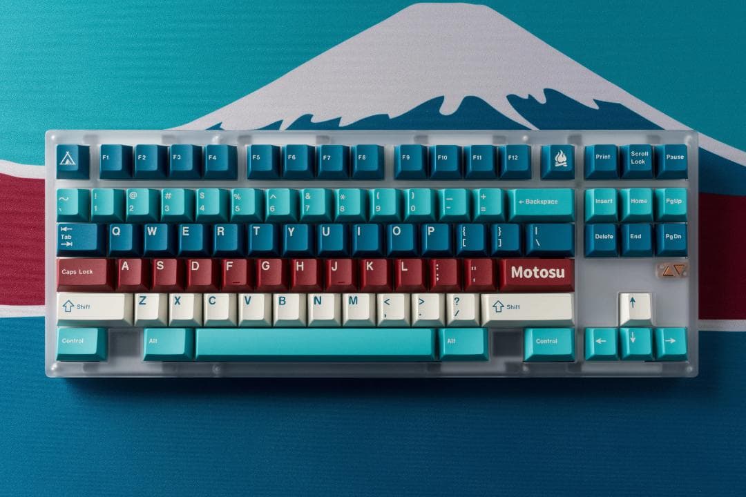 キーキャップ　Lake Motosu　本栖湖