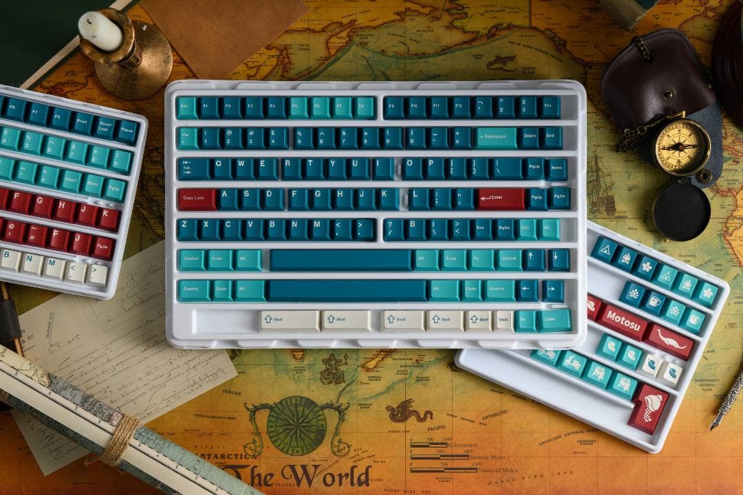 キーキャップ　Lake Motosu　本栖湖