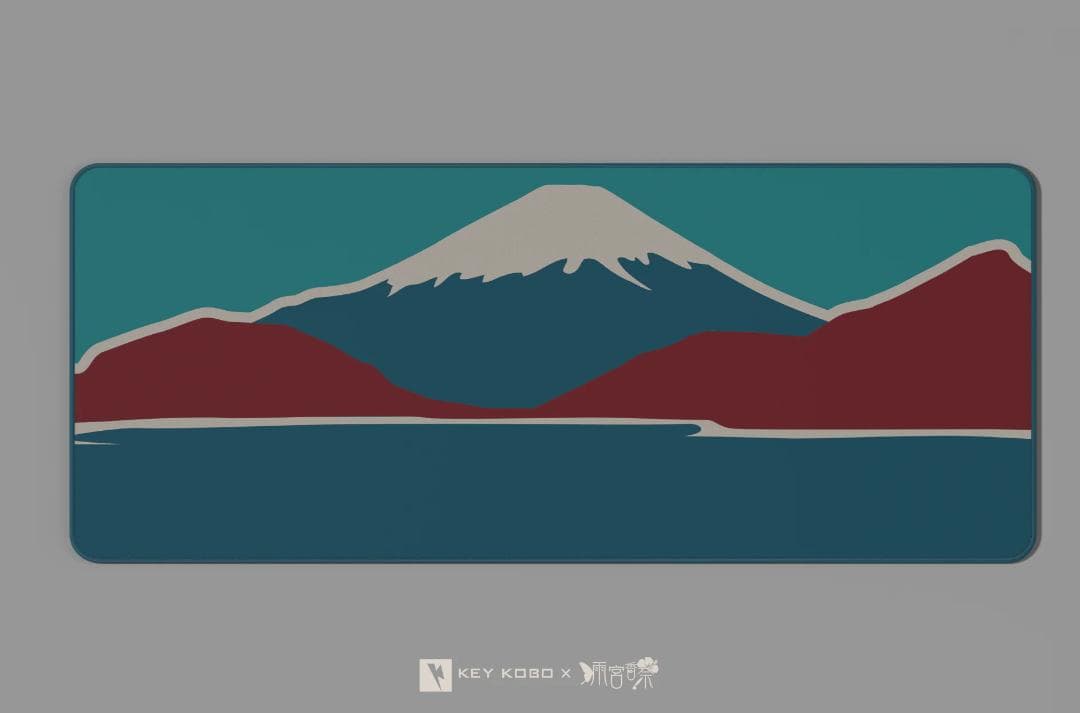 キーキャップ　Lake Motosu　本栖湖