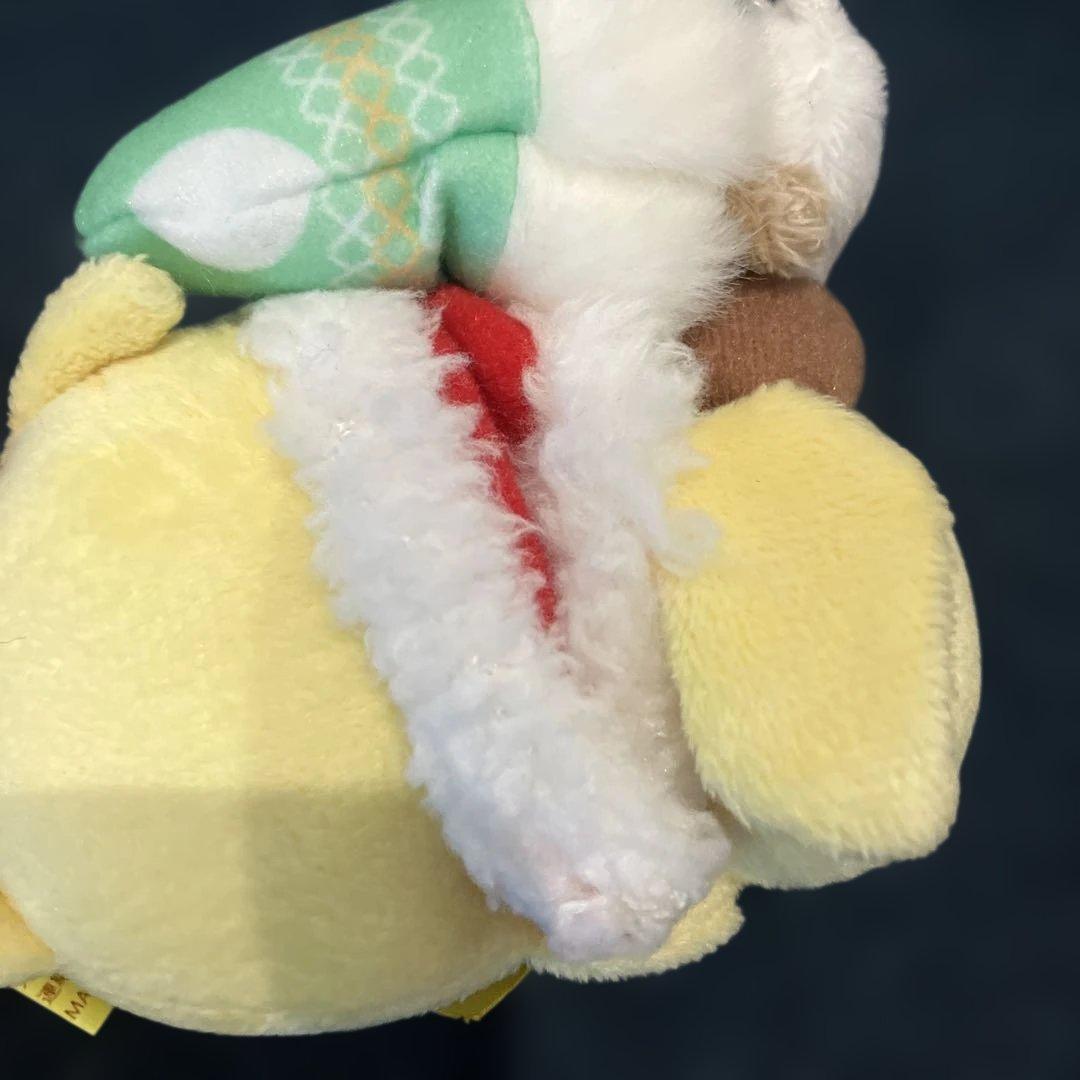 ポムポムプリン　クリスマスボールチェーン寝そべり靴下　2017年　マスコット