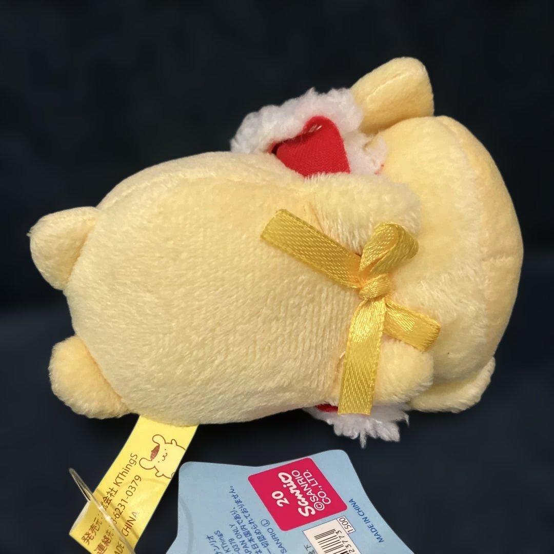 ポムポムプリン　クリスマスボールチェーン寝そべり靴下　2017年　マスコット