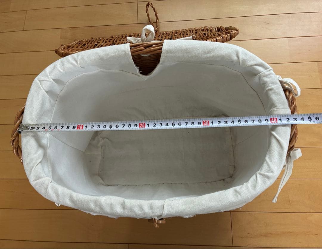 私の部屋　トリコバスケット　フタ付き　L バスケット　カゴ
