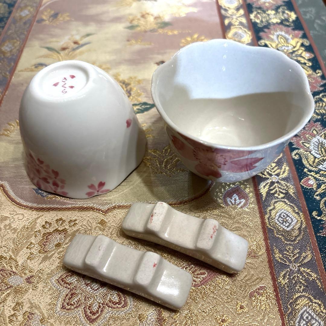 有田焼＊桔梗丸鉢・盛鉢　陶扇＊花篭菊割皿　中鉢　硝子鉢★お2人様お膳19品★