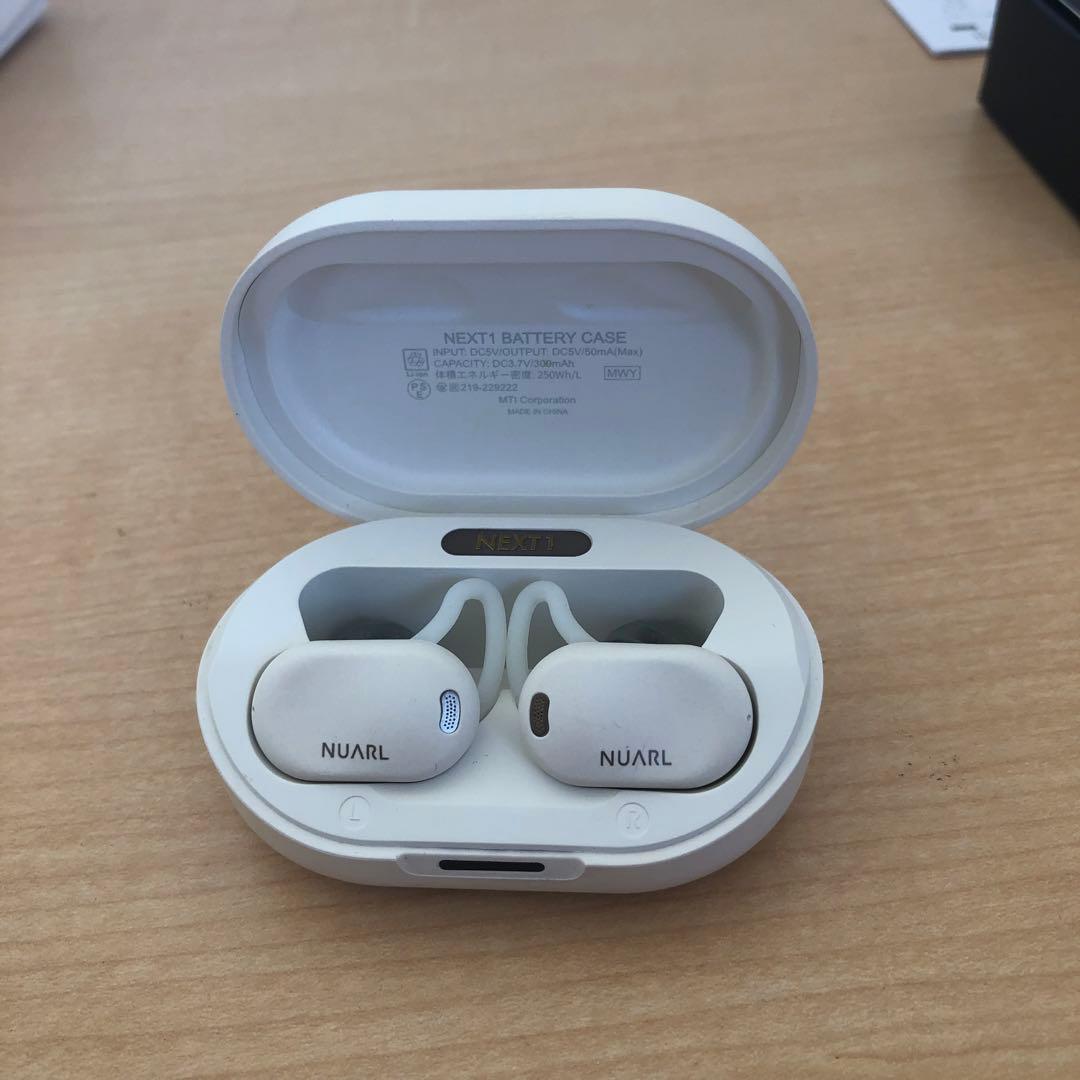 NUARL NEXT1 EARBUDS ワイヤレスイヤホン ホワイト LDAC