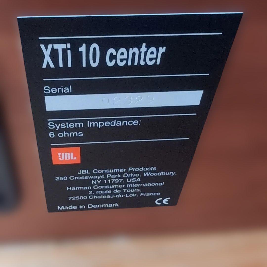 JBL センタースピーカー XTi 10 center