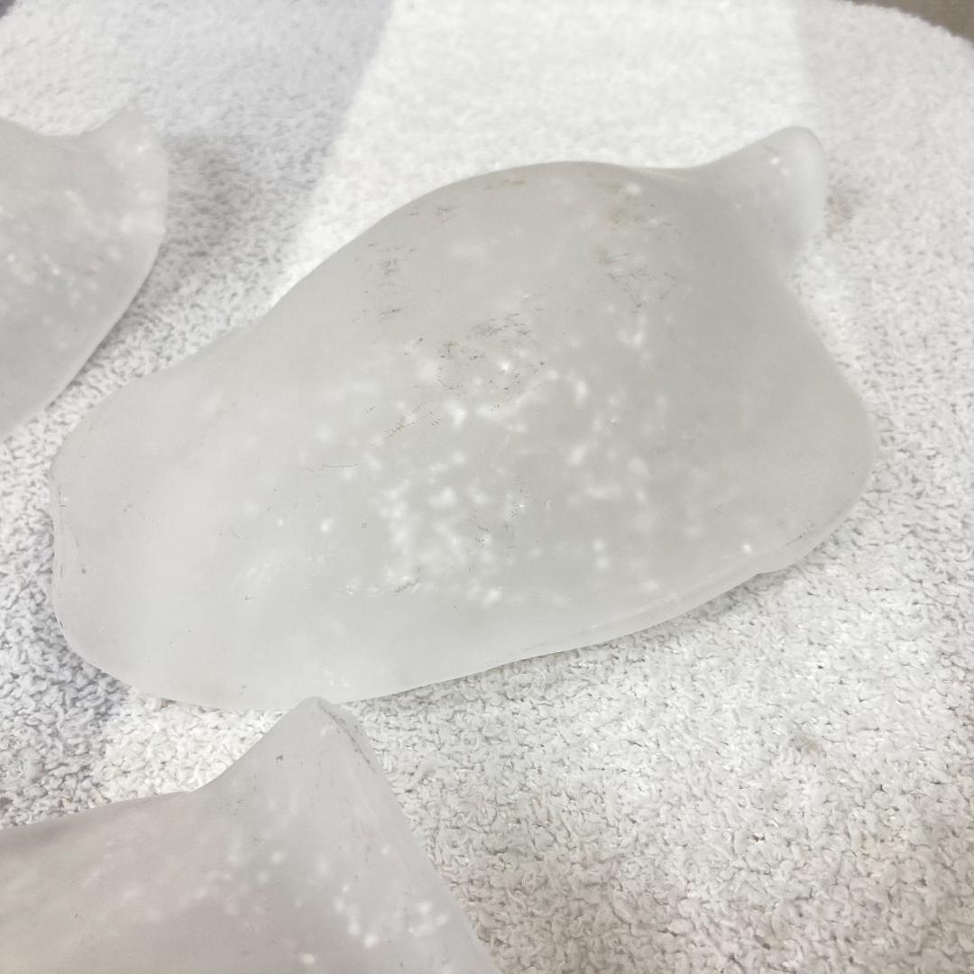 【ガラス食器】中鉢　食器　白　５枚まとめ　５セット　ガラス 中鉢 模様 大鉢