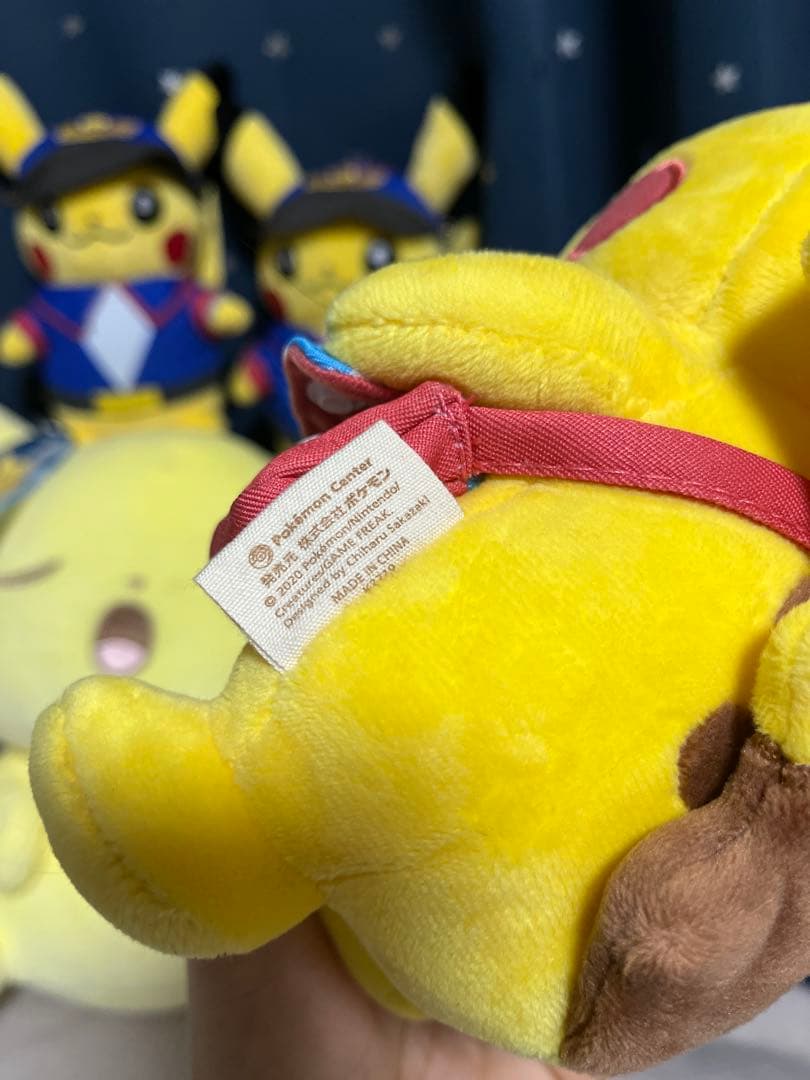 ピカチュウ ぬいぐるみ　6本セット