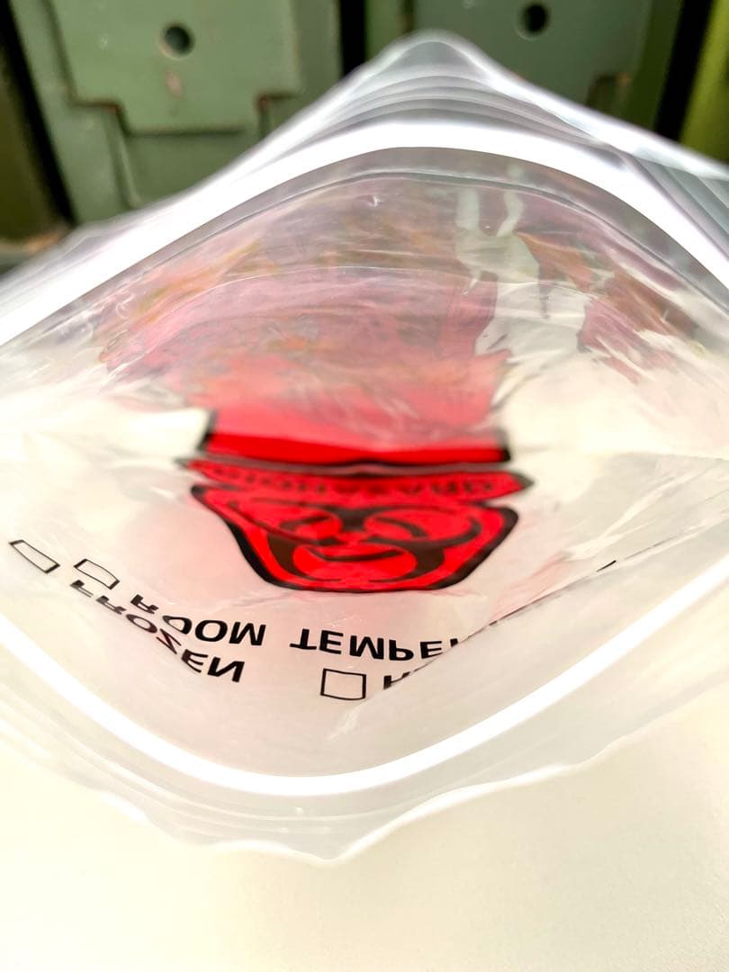 米軍放出未使用品BIOHAZARD バイオハザード ジップバッグ1000枚セット