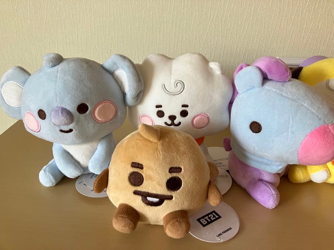BT21 7体ぬいぐるみセット