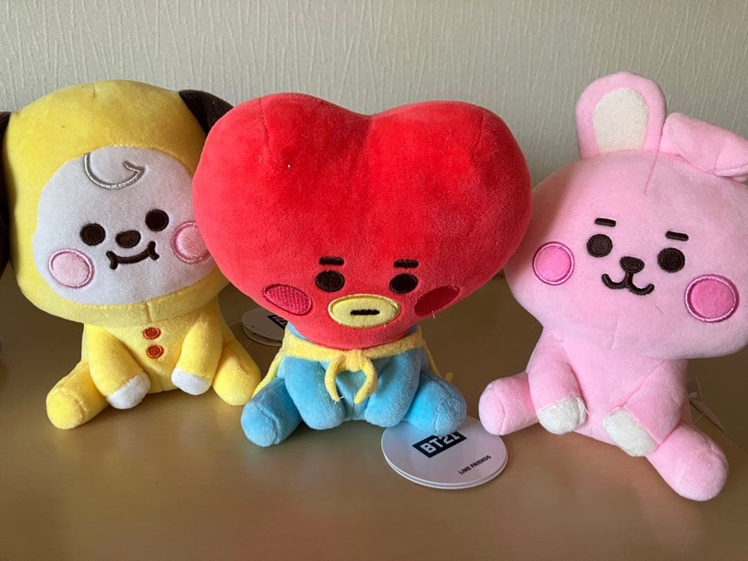 BT21 7体ぬいぐるみセット