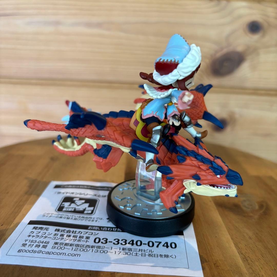 モンスターハンターストーリーズ amiibo 隻眼のリオレウス＆ライダー 女の子