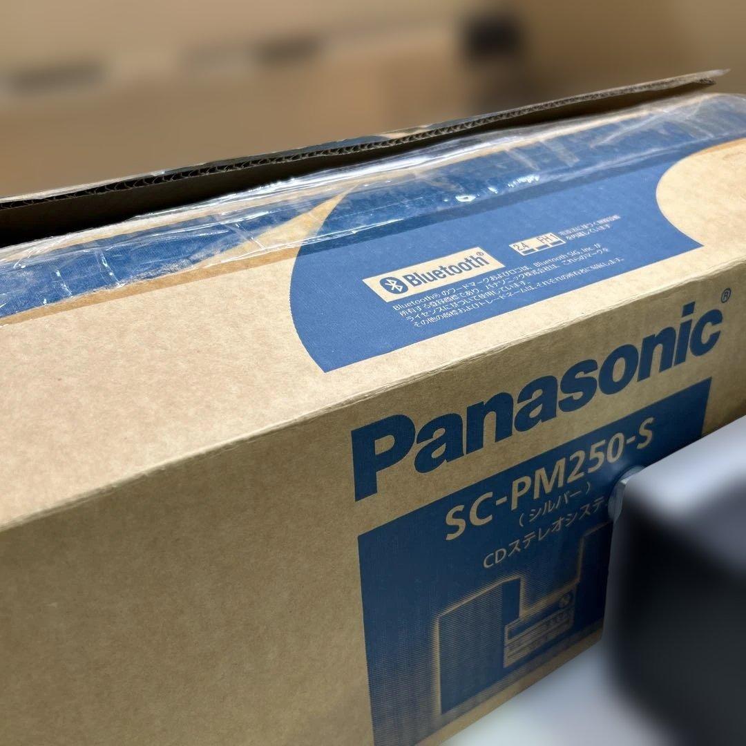 7438 Panasonic CDステレオシステム SC-PM250-S