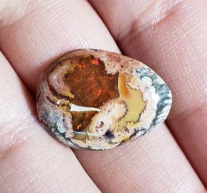 値下げ★自然の芸術品 世界で一つのカンテラオパール