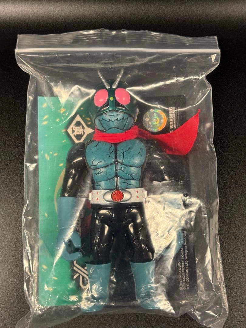 真頭玩具 リアルヘッド 仮面ライダー ソフビ