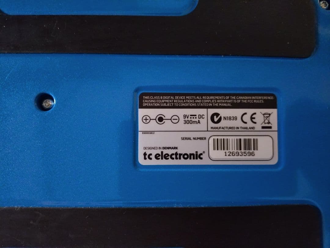 最終お値引き！美品　tc electronic FLASHBACK X4