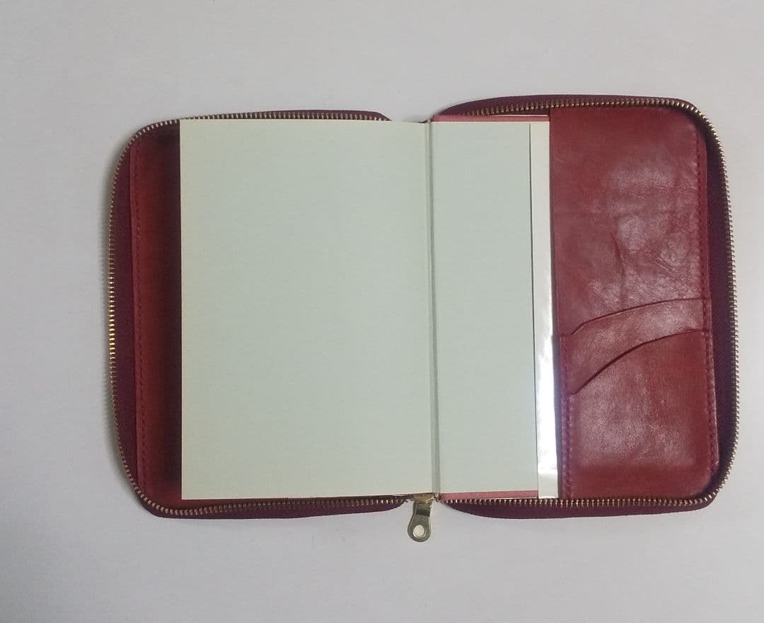 厚さゆったりラウンドファスナー（四六判）単行本サイズブックカバー①