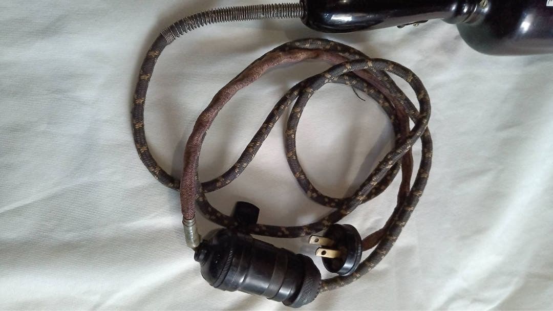 大正時代 マッサージ機 電動 手動 聴診器 アンティーク 3点セット