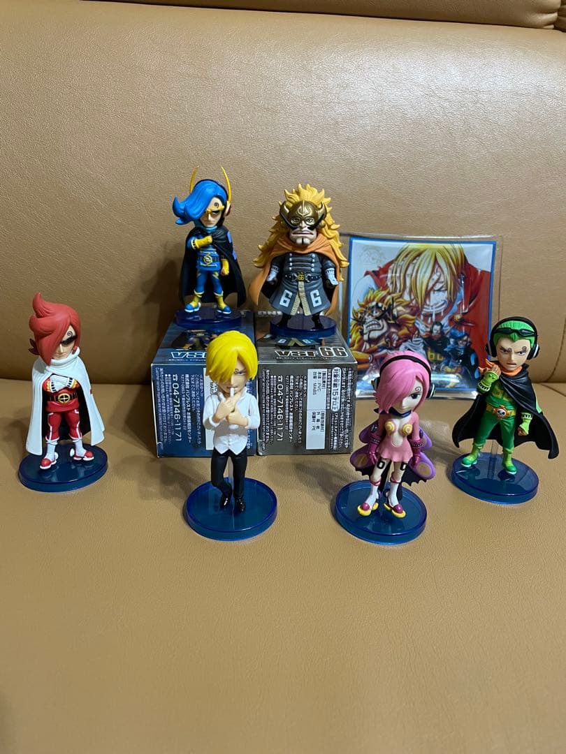 ワンピースフィギュア　ワーコレ　ヴィンスモークファミリー　全6種