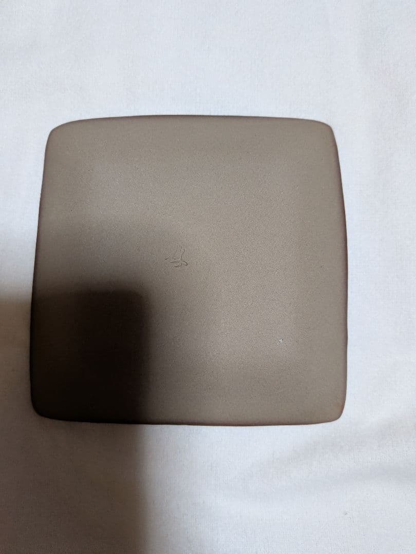 葉模様の緑色皿5枚セット現川焼