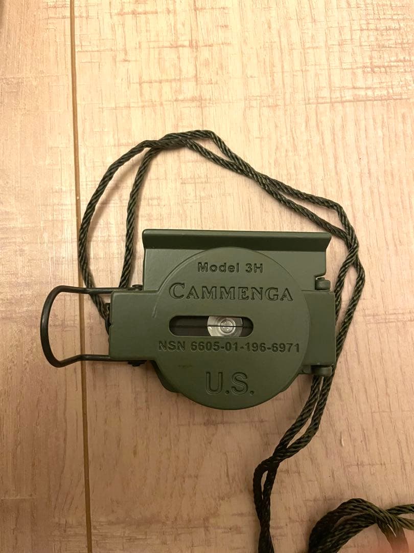 米軍放出品　CAMMENGA Model27 U.Sコンパス 収納ケース S25