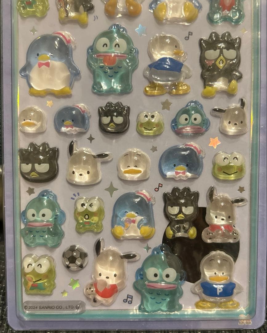 はぴだんぶい　第一弾　ボンボンドロップシール　正規品