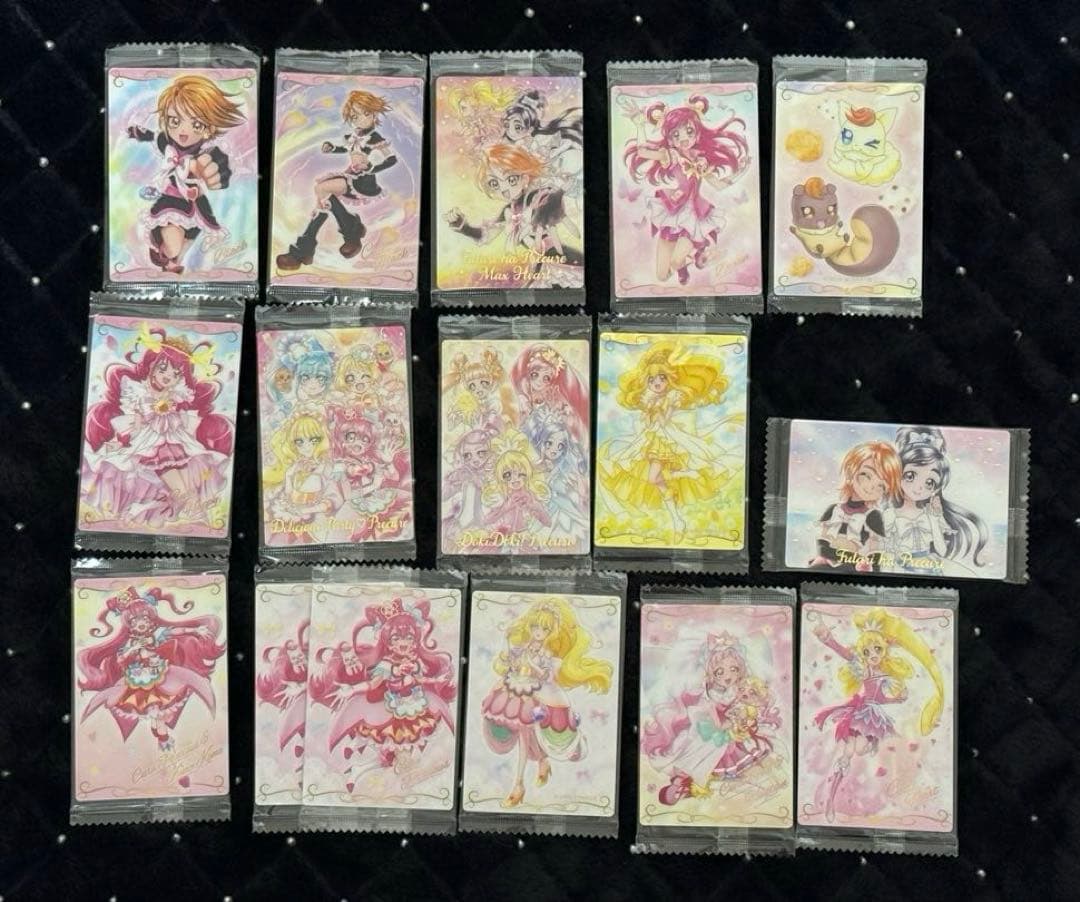 プリキュアウエハース 第2弾〜12弾 キラキラカード まとめ売り242枚