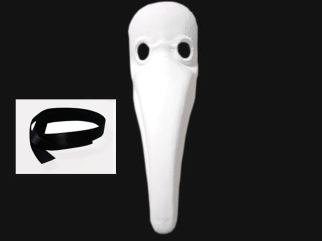 ベネチアンマスク(マスケラ)Naso Peste Grezzo