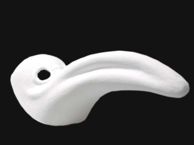 ベネチアンマスク(マスケラ)Naso Peste Grezzo