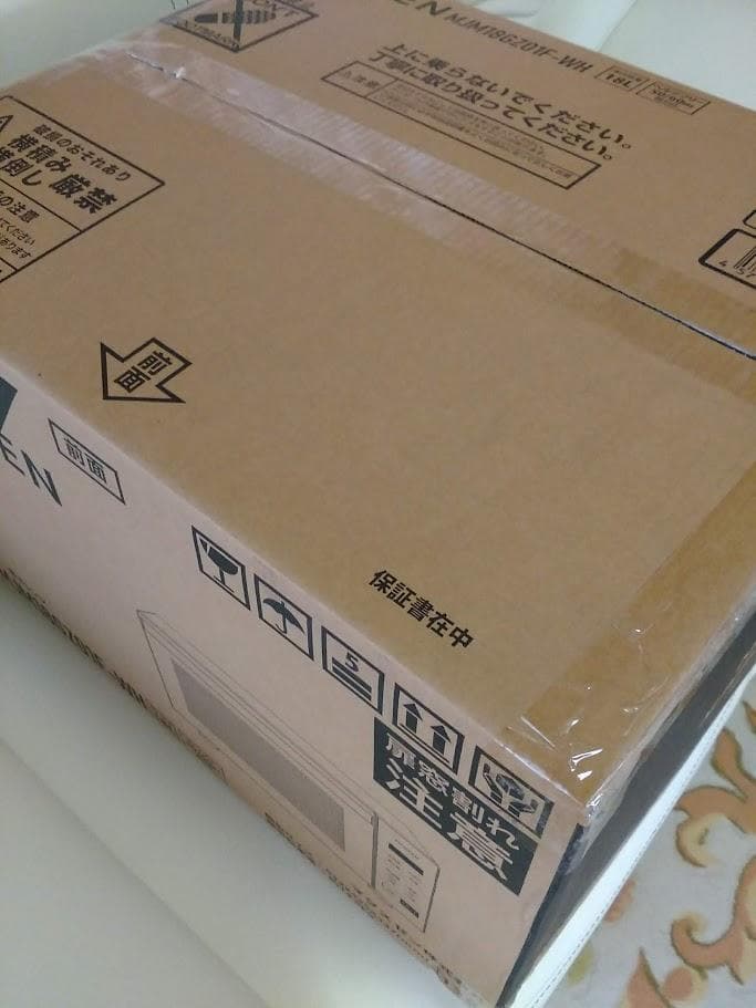 ☆新品☆未開封品☆マクスゼン　電子レンジ 18L【MJM18GZ01F】ホワイト