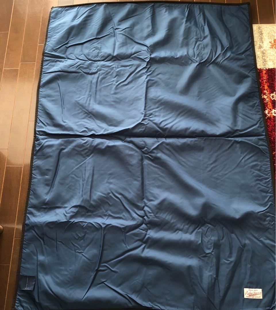 Ralph Laurenブランケット　ラルフローレン　ラグ　羽織物　敷物　膝掛け