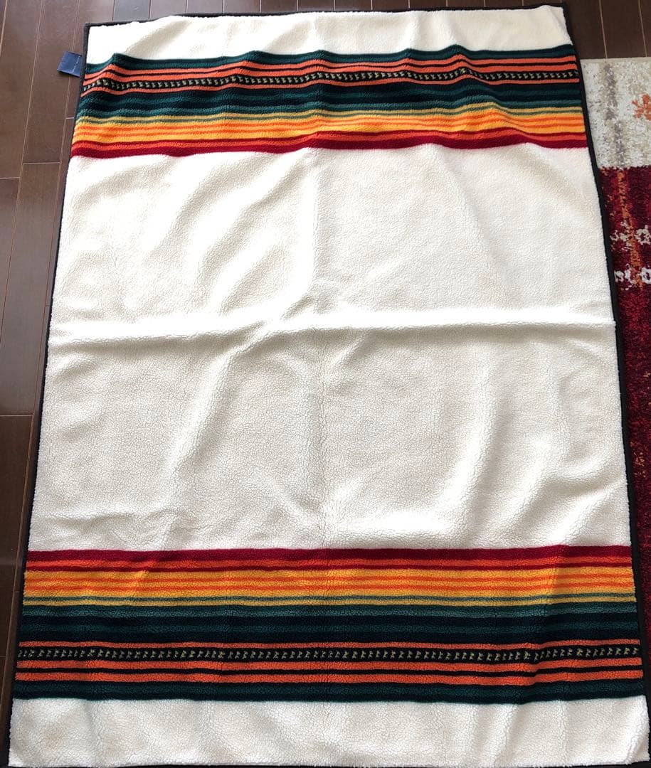 Ralph Laurenブランケット　ラルフローレン　ラグ　羽織物　敷物　膝掛け