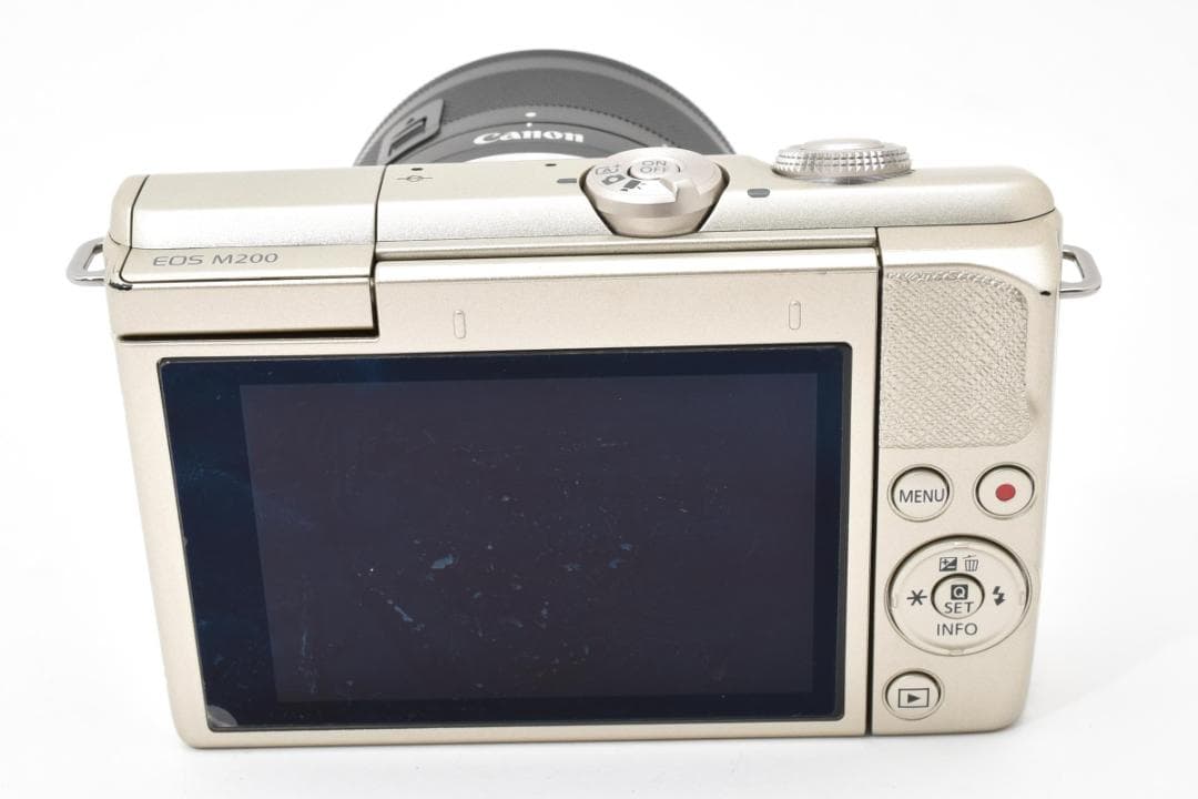 限定5,000台モデル\"Canon EOS M200 リミテッドゴールドキット