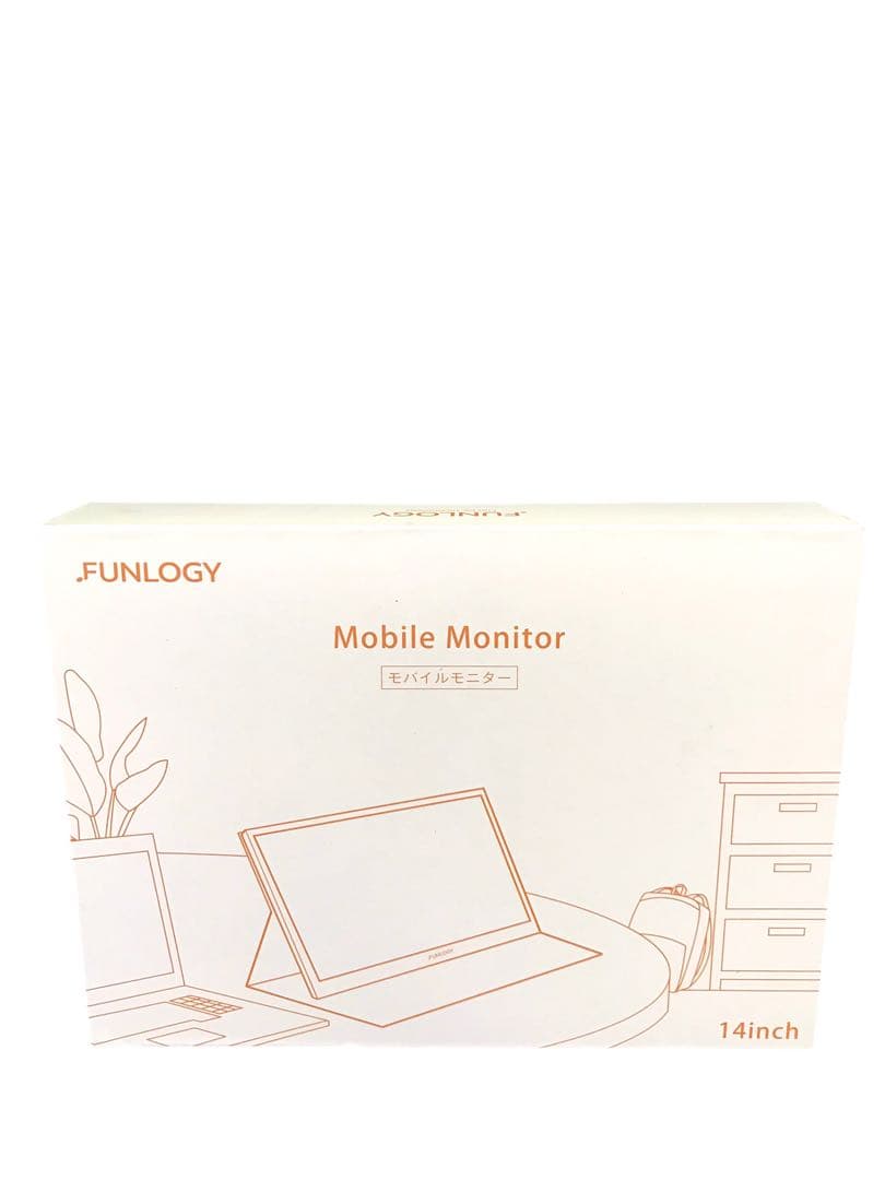 【開封済み・未使用】FUNLOGY　モバイルモニター　14inch　軽量　薄型