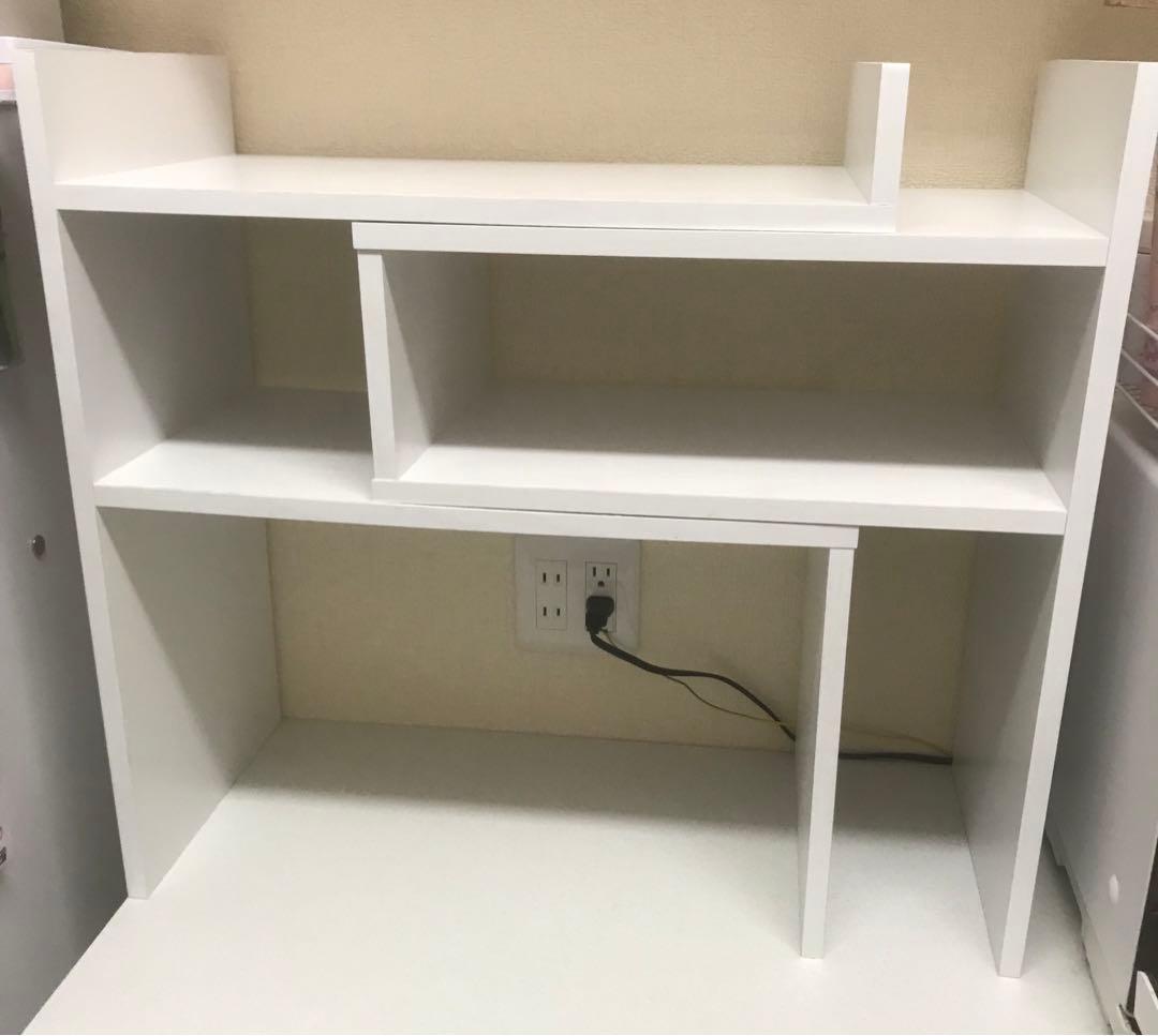 完成品＊キッチンラック＊ホワイト オープンシェルフ キッチン収納