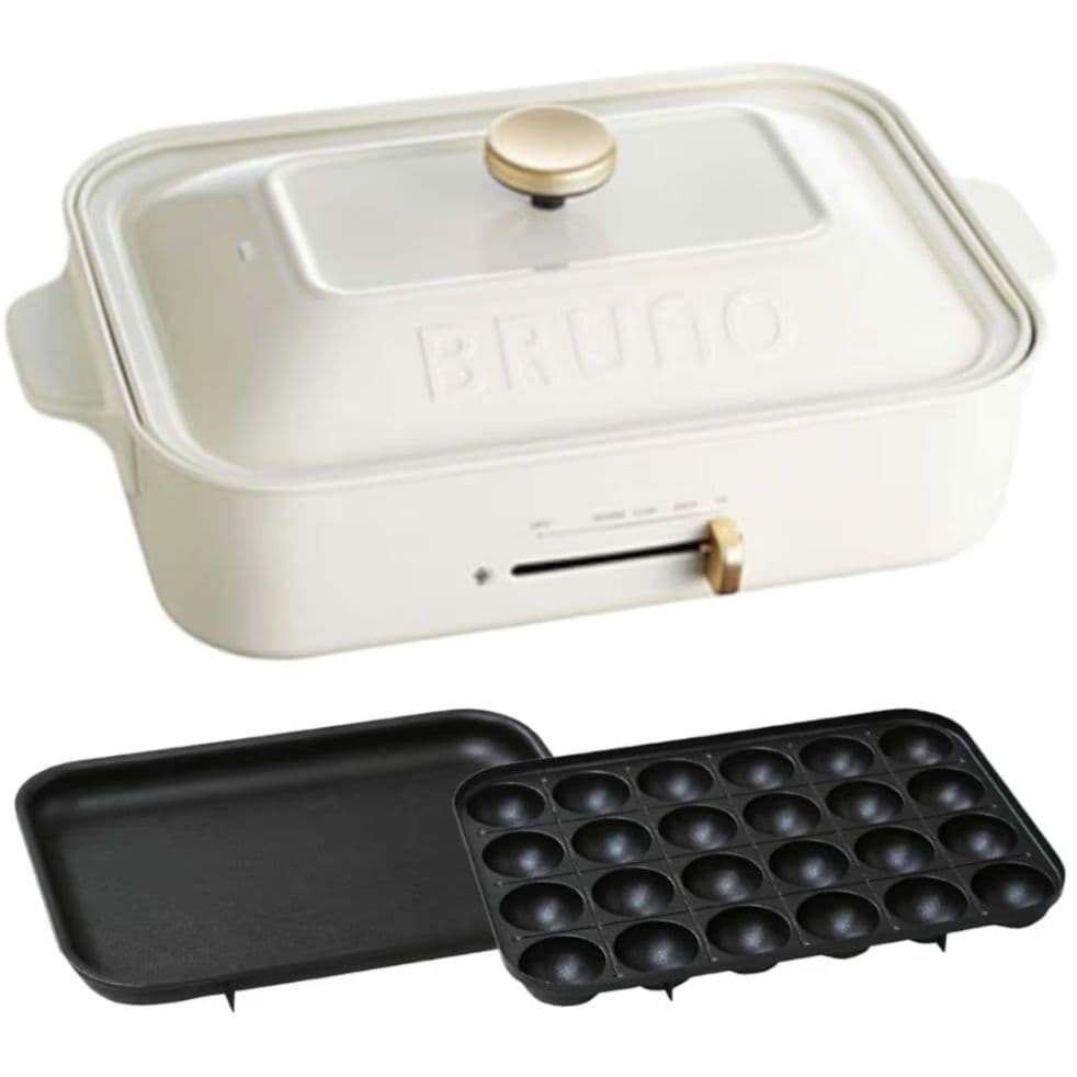 新品✨BRUNO ブルーノ コンパクトホットプレート ホワイト