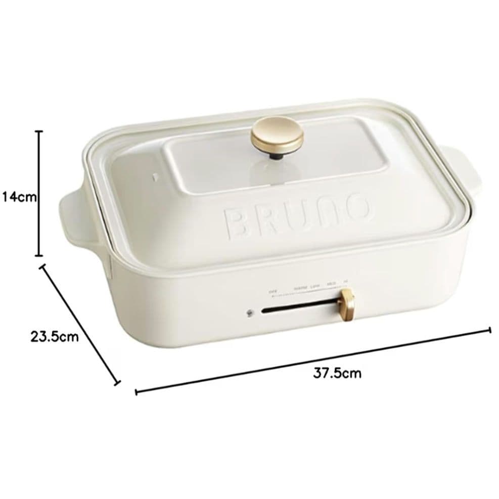 新品✨BRUNO ブルーノ コンパクトホットプレート ホワイト
