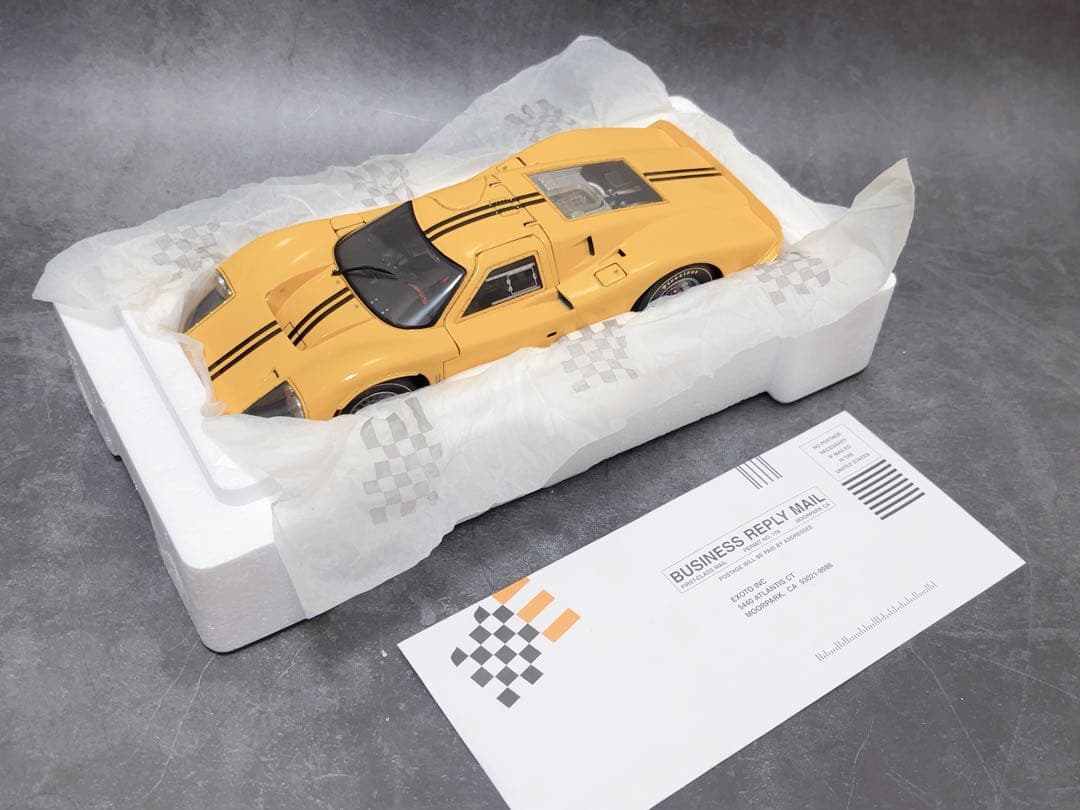 ミニカー 1/18 EXOTO FORD GT40 Mk.IV 1967