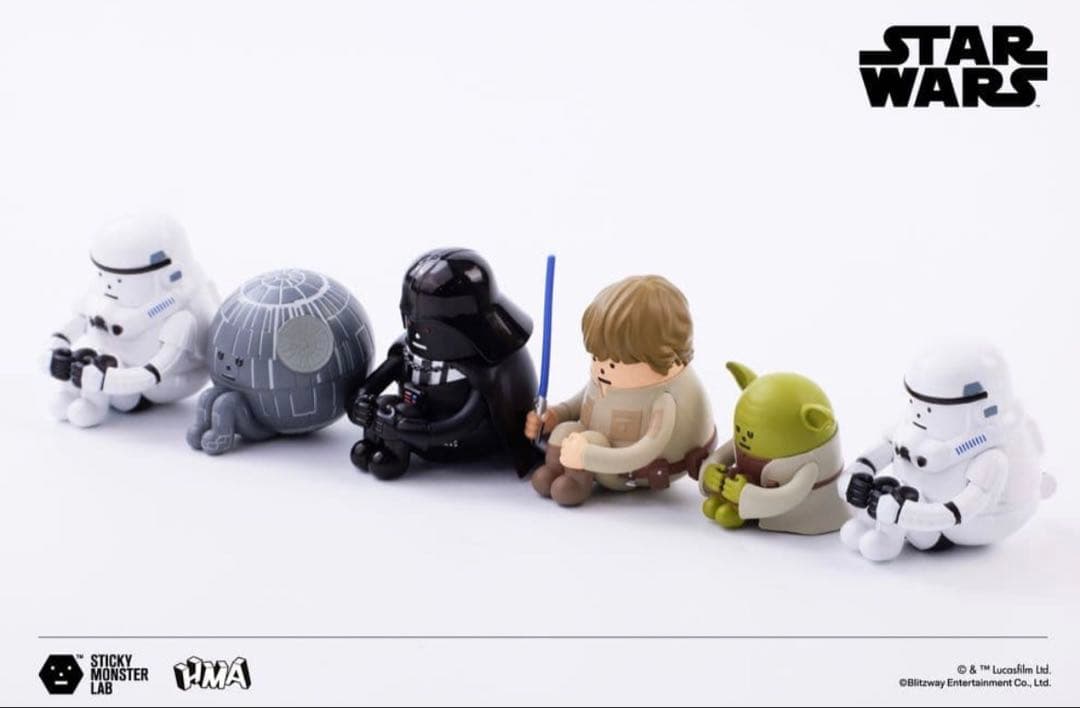 SML MINI-FIGURE STAR WARS SERIES（6個入）