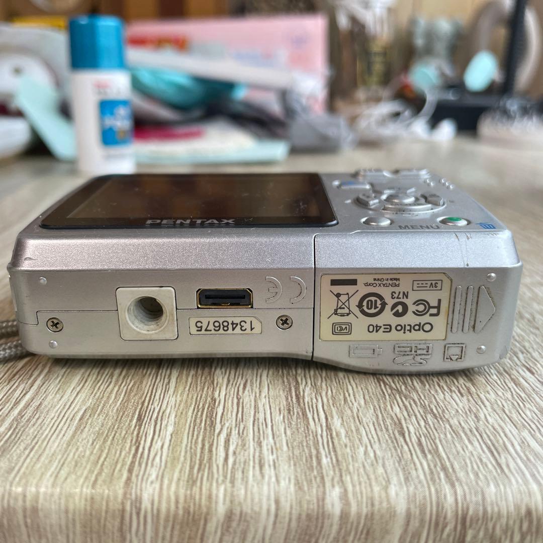 PENTAX Optio E40 8.1メガピクセル デジタルカメラ
