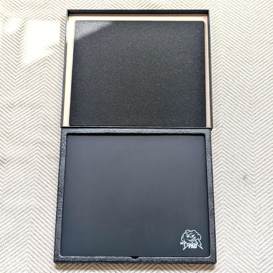 【ほぼ未使用品】skypad 3.0 30cm×35cm　ガラスマウスパッド