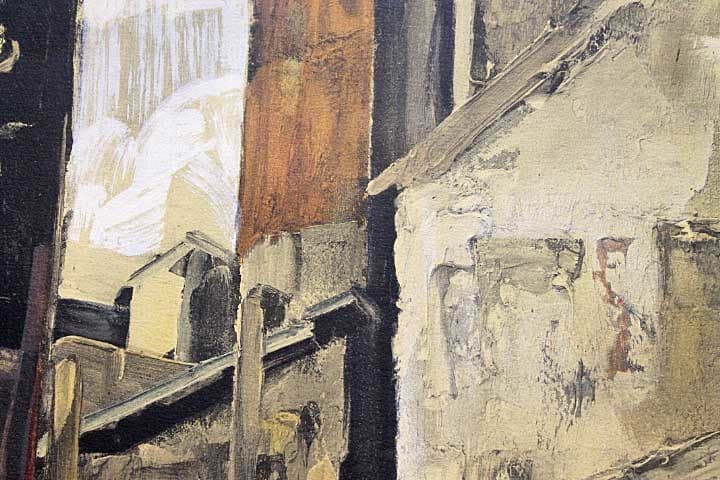 荻須高徳 【ジュリアン・ラクロワ】 リトグラフ