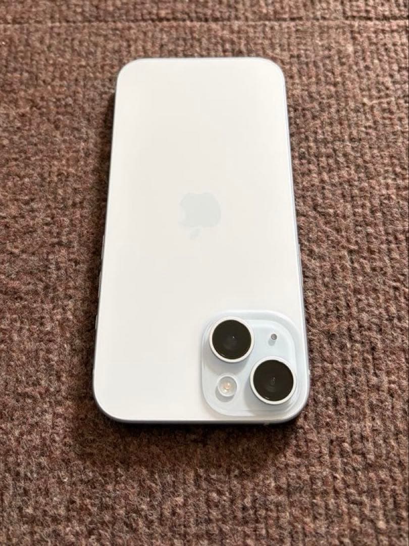 iPhone15 本体 ブルー 128GB 新品フィルム付 SIMフリー