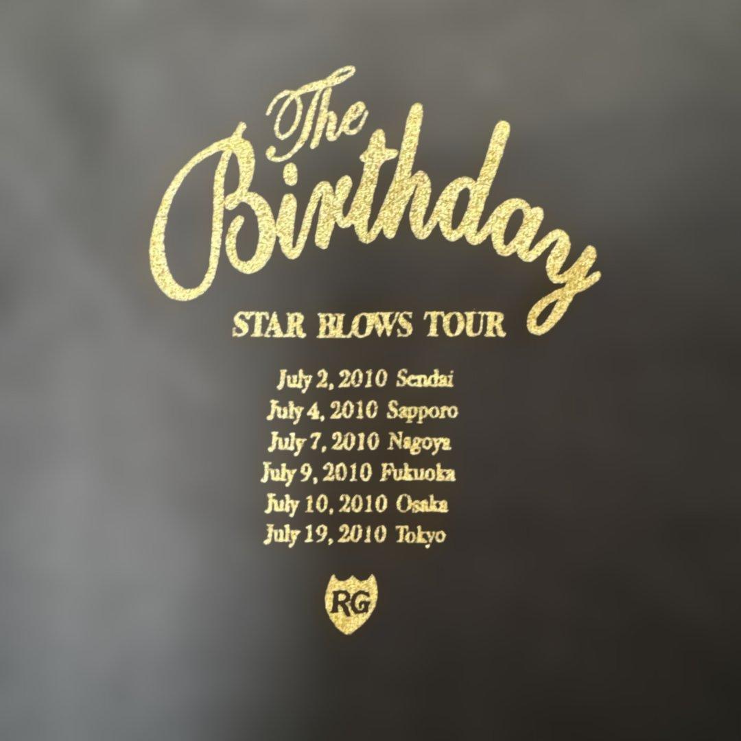 TheBirthdayルードギャラリー　STARBLOWSツアー星柄 Tシャツ