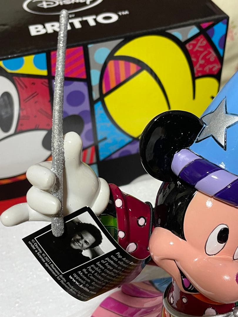 【箱付き・未展示】Disney Britto ミッキーファンタジア 正規品