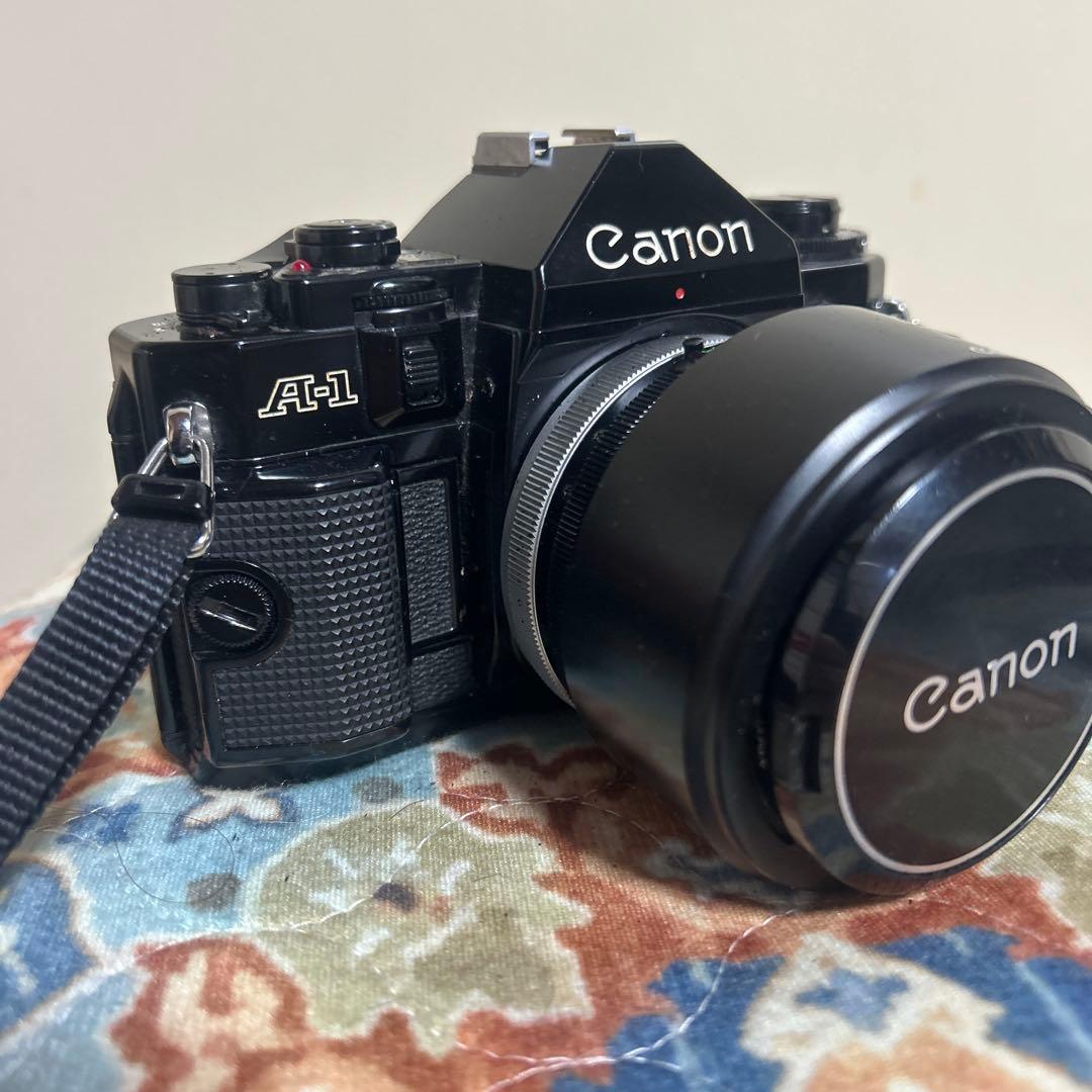 ORIBE STORE様 Canon A-1 フィルム一眼レフカメラ ＆ストロボ