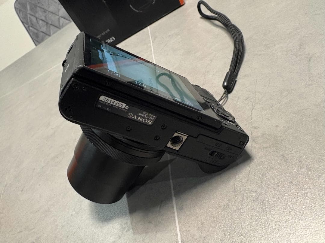 SONY DSC RX100M3 充電器・グリップ付き