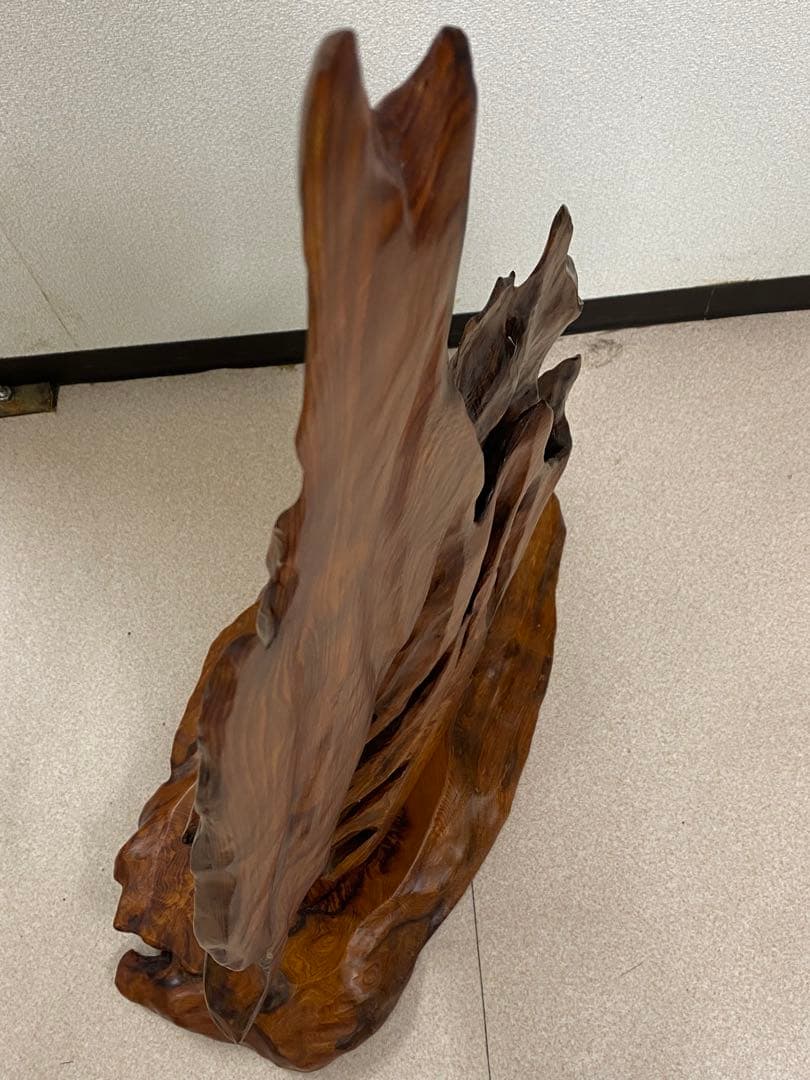 3-2799 屋久杉？置物・飾り（高さ約90cm・約11kg）